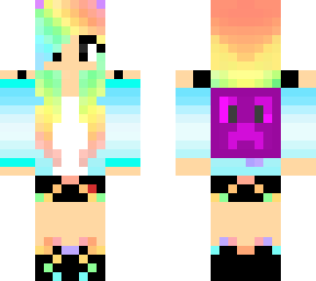 rainbow girl