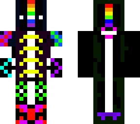 rainbow penguin ninja sword