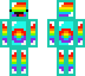rainbow skep skin