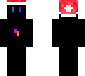 rainbow with christmas hat