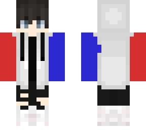 red and blue boy