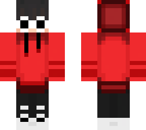 red hoodie boy