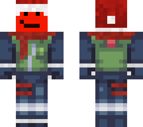 red smiley christmas shinobi