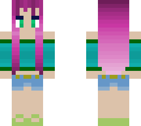 sea side girl with hair blend (updated eyes)