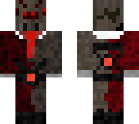spider in suit (he cant choose between red and black so he wore both)