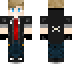 stylish blond boy
