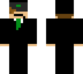 tastybutterytoast w/ suit and ushanka (black)