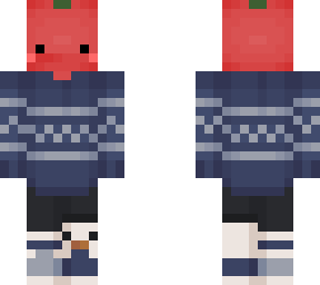 tomato blue christmas sweater