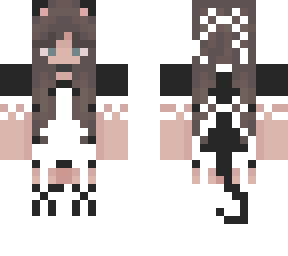 *not mine, edited* catgirl w/ black maid dress