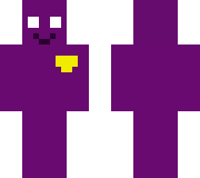 a very happy purple boy