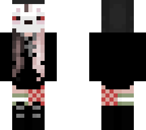 bear mask girl