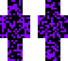black and purple