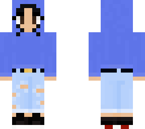 blue girl