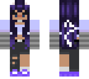 blue haired- mouse girl
