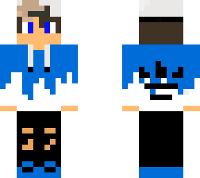 blue paint dripping adidas boy