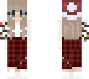 christmas blond hair green eyes