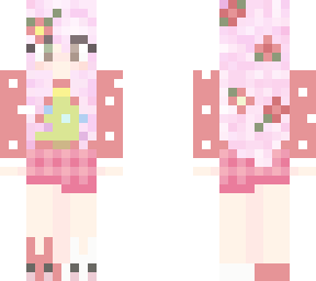 christmas bunny pajama girl