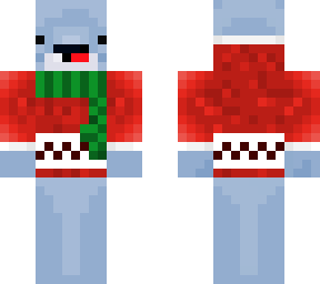 christmas derpy dolphin