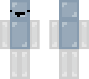 dusty blue and white