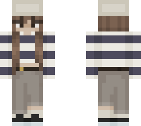 girl brown hair