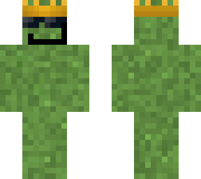 grass with crown