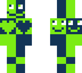 green & blue