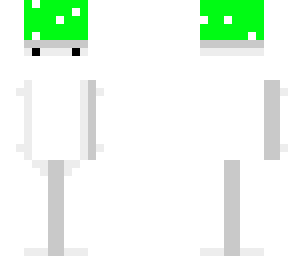 green mushroom man