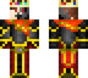 half skeletal king