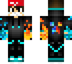 luke skin with a mask and xmas hat