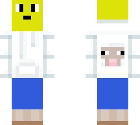 noob in sheep hoodie and sheep boots