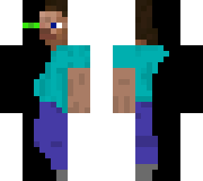 old enderman fused with steve