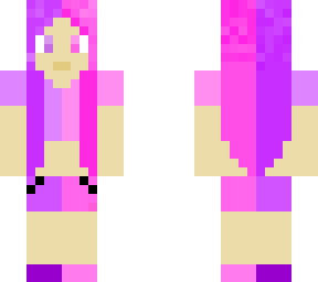 pink and purple girl