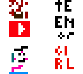 pole: cursed, herobrine, yt, girl, or teen
