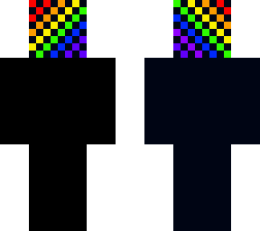 rainbow head