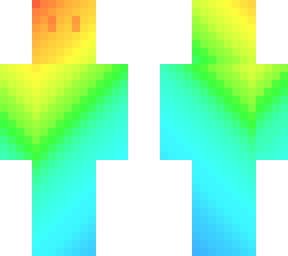 rainbow skin