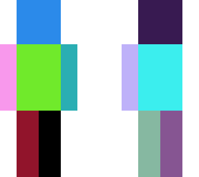 random colored skin 2