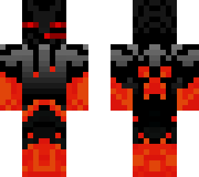 red enderman with headset and microfoon