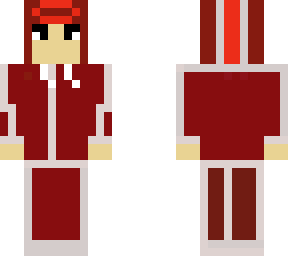 red hoodie