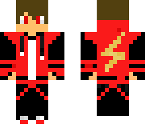 red lightning boy
