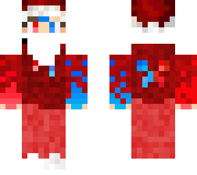 santa rainbow cool kid