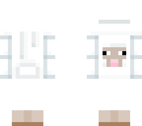 sheep hoodie template