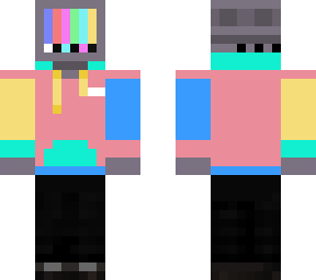 sidemen color block hoodie.