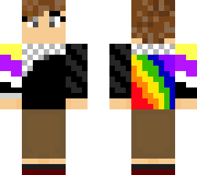 they/them flag bearer