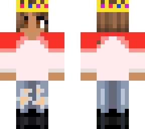 tommyinnit shirt girl with crown