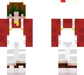 unfinished christmas version of my skin