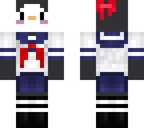 uwu penguin school clothes