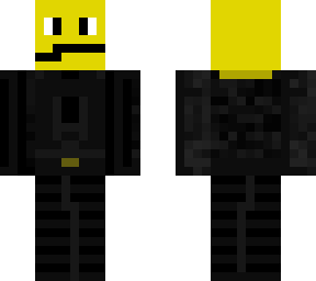 yellow man in armor