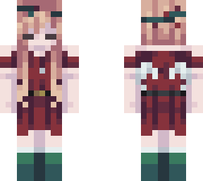 12 days of skinmas: day 8 // christmas angel