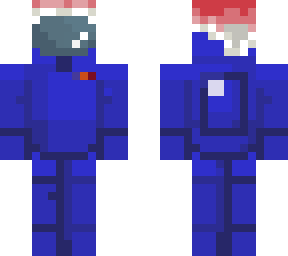 among us christmas (blue)
