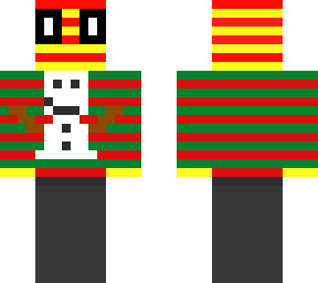 aragonball snow golem christmas sweater